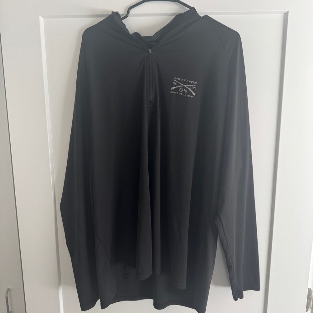 Grunt Style Black Zip-Up Hoodie
